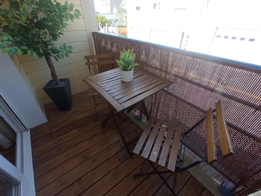 A 50 M De La Plage, Appartement De 35 M2 : Les Pieds Sales Bréhal 외부 사진